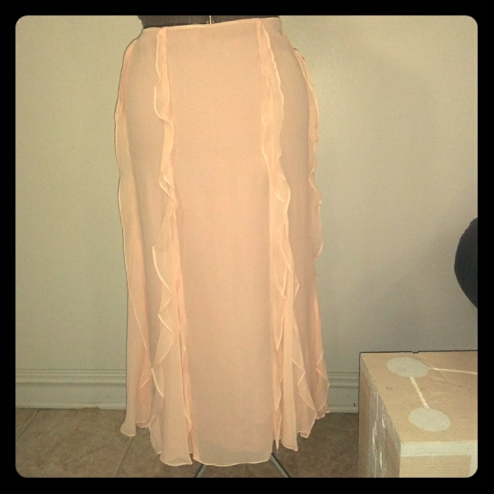 Rare Calvin Klein Silk Skirt